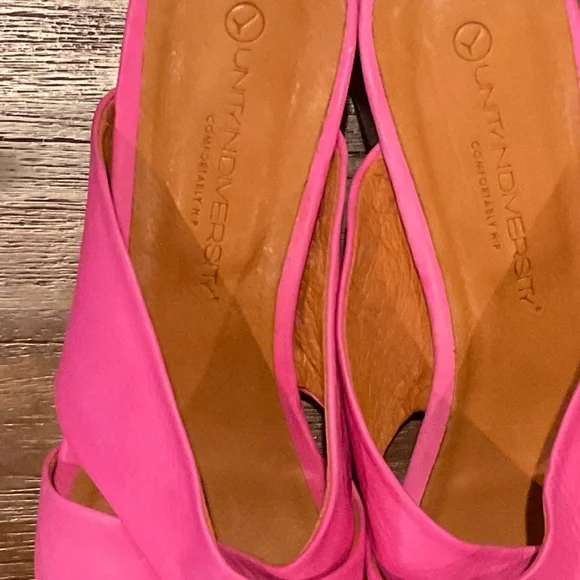 Unity in Diversity Erica Slide Sandal Pink size 8 - 8.5 - Picture 3 of 8